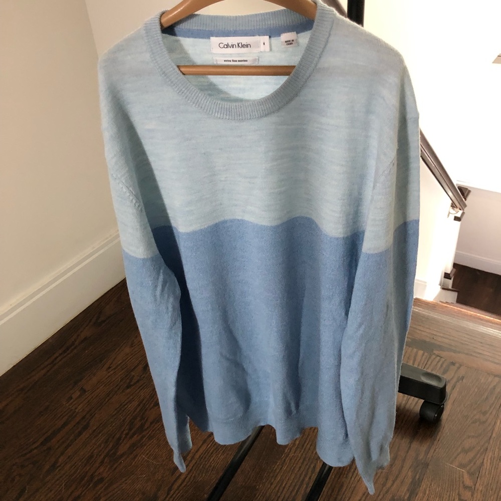 Calvin Klein merino wool crewneck sweater